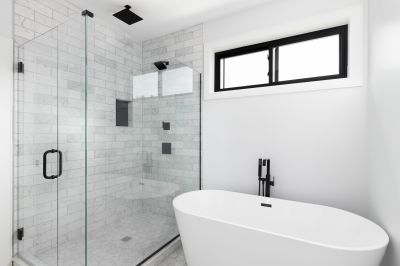 Elegant Shower Glass